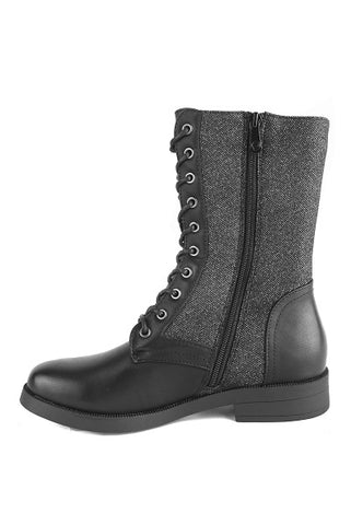 01-4063 Lace up Half Boot