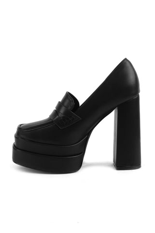01-4091 High Heel Oxford Shoes