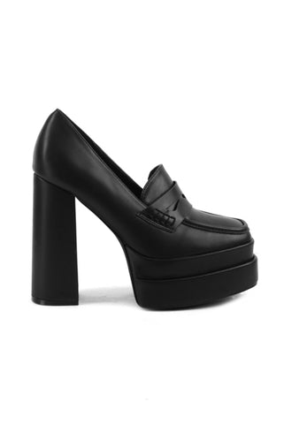 01-4091 High Heel Oxford Shoes
