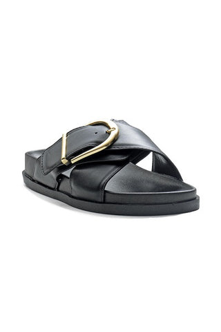 01-4309 crisscross buckle slipper/
